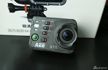 4K運動(dòng)攝像機AEE S71功能評測 [ 新浪科技]